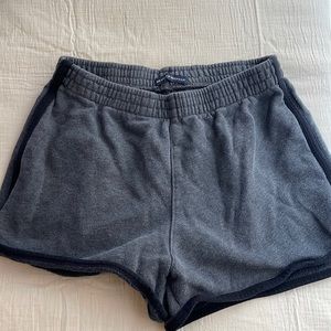 Blue/gray brandy shorts